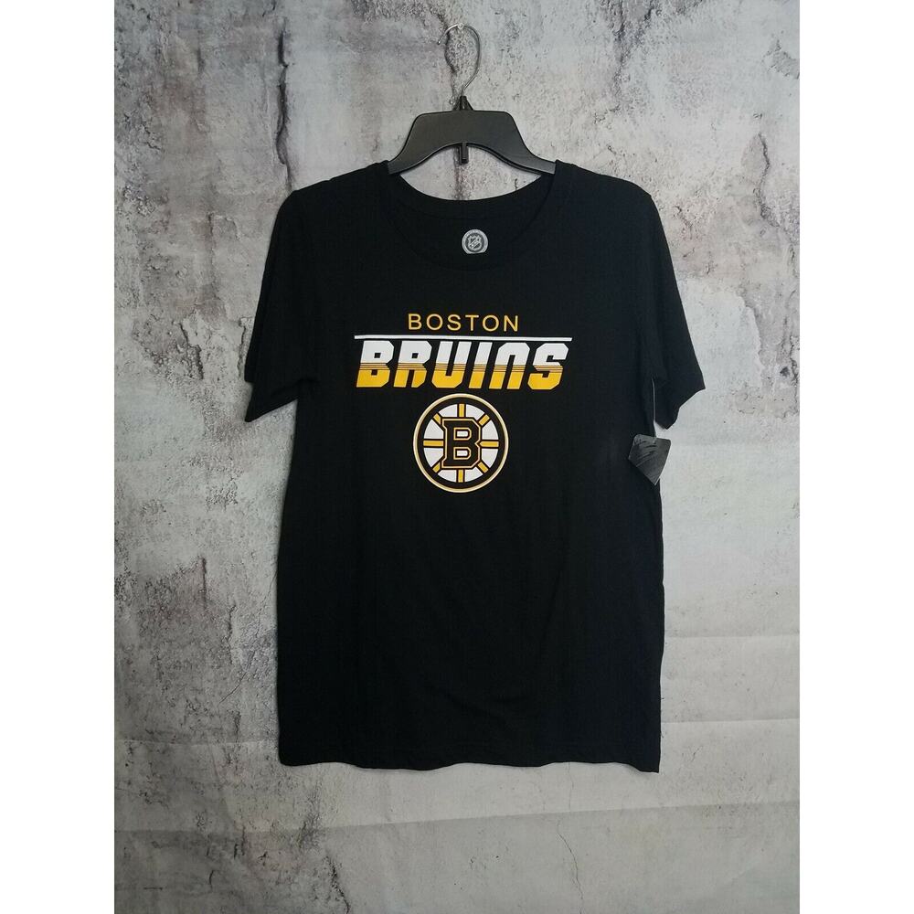 NEW Boston Bruins NHL Kids Youth Size official‎ T-Shirt XL 14/16 unisex girl boy
